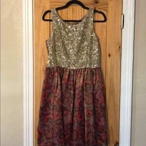 Anthropologie Wren Sequined Dress